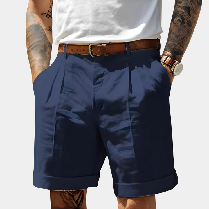 LUKA | BERMUDAS ÉLÉGANTS EN COTON RESPIRANT