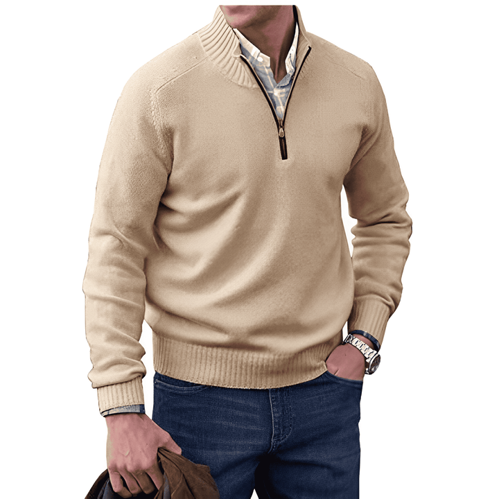 SETH | PULL EN MAILLE ZIPPÉ