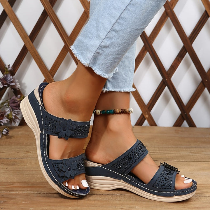 Rosalie | Sandales Confort Compensées