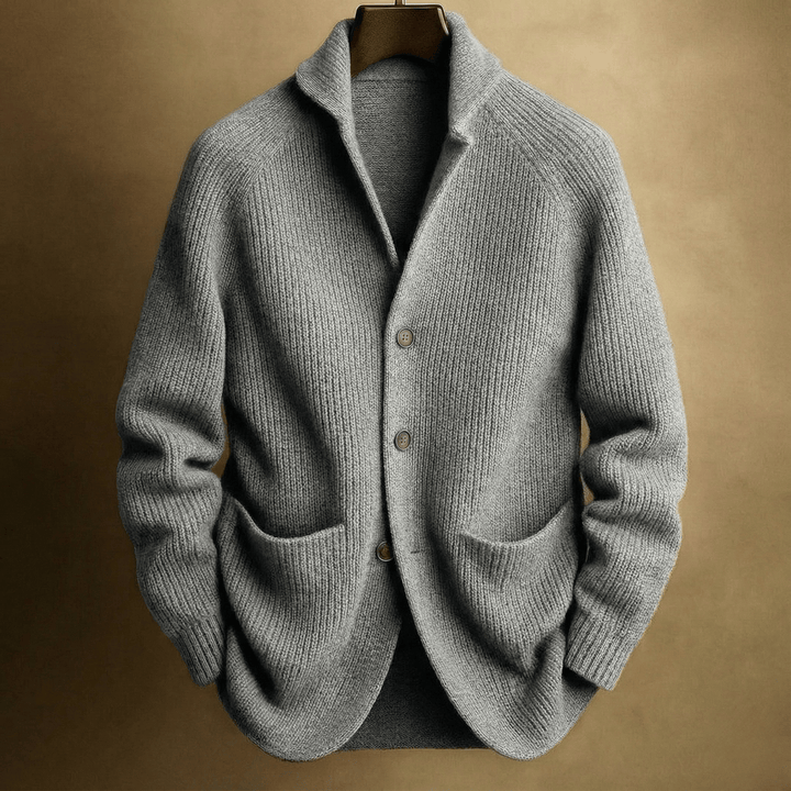 PETER | BLAZER EN MAILLE CÔTELÉE