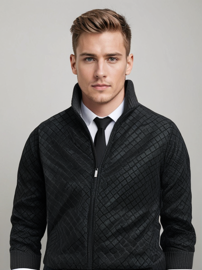 NOAH | GILET MAILLE GAUFRÉE