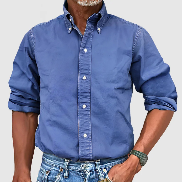 ROBERT | CHEMISE À MANCHES LONGUES ANTI-PLIS
