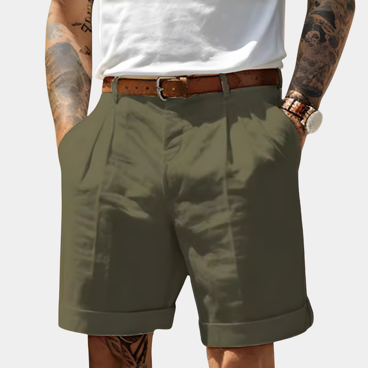 LUKA | BERMUDAS ÉLÉGANTS EN COTON RESPIRANT