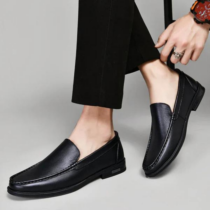 Gavin | Italiana Mocassins en Cuir Véritable