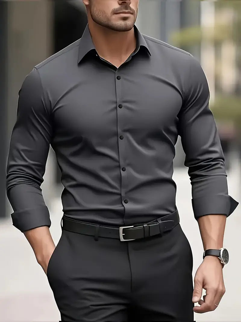ANTHONY | CHEMISE RESPIRANTE À MANCHES LONGUES