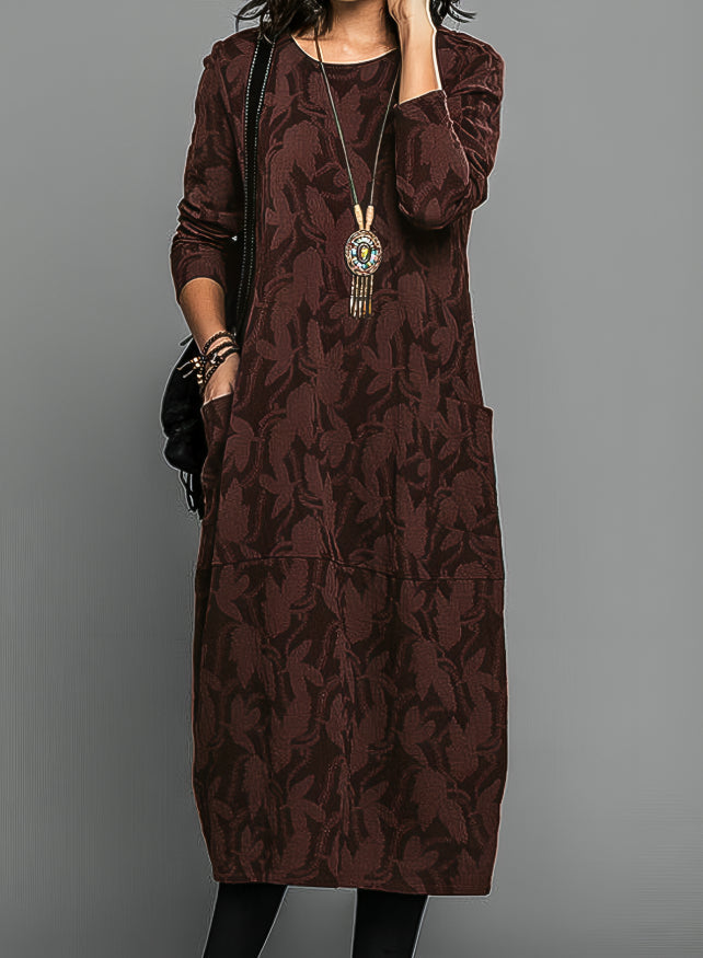 Dina | Robe d'Hiver Confortable et Élégante
