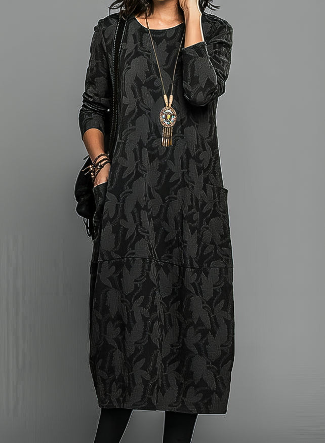 Dina | Robe d'Hiver Confortable et Élégante