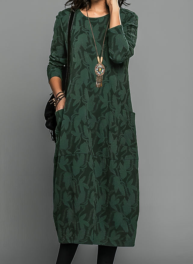 Dina | Robe d'Hiver Confortable et Élégante