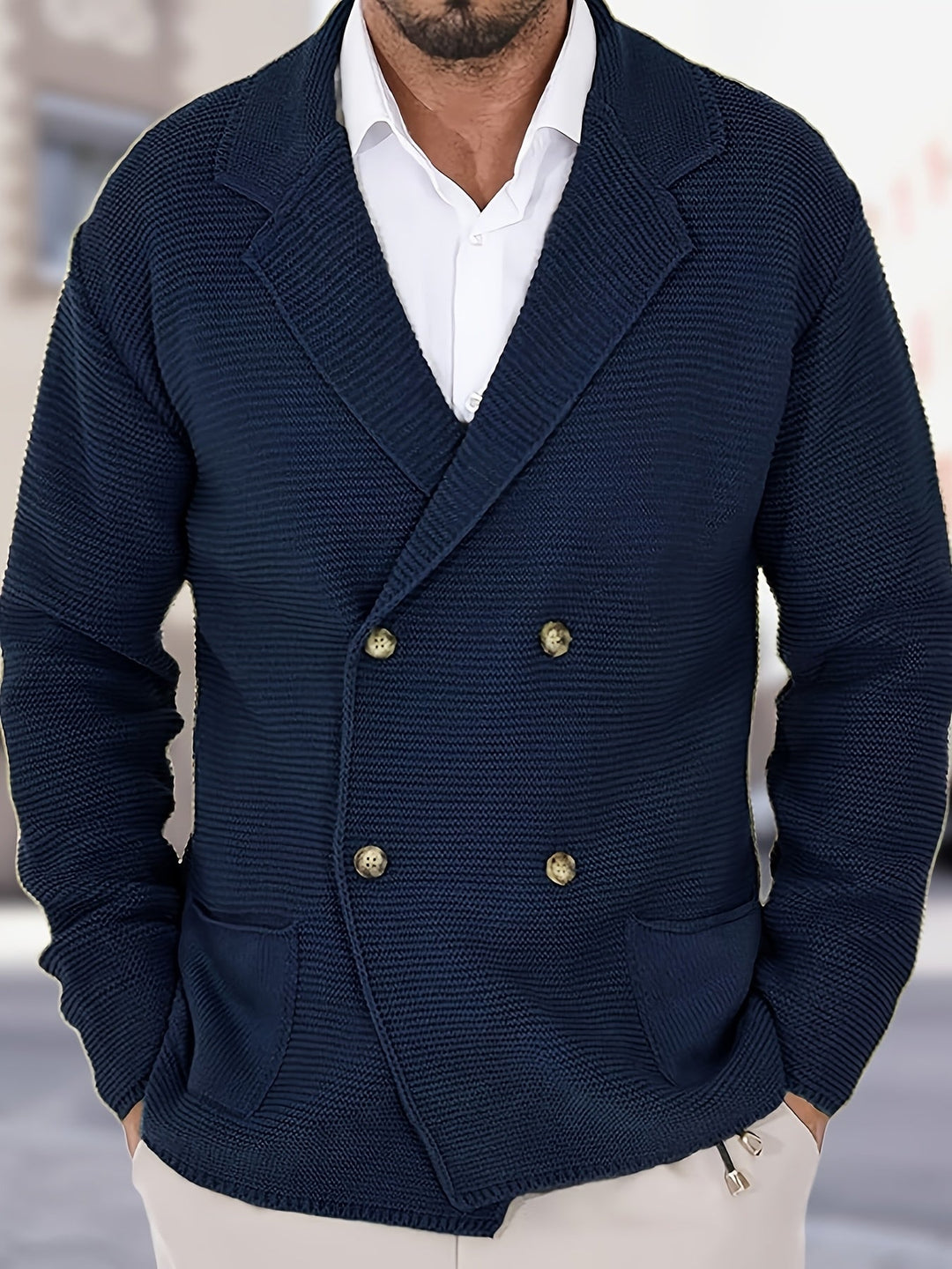 ALBERT | CARDIGAN ÉLÉGANT EN LAINE