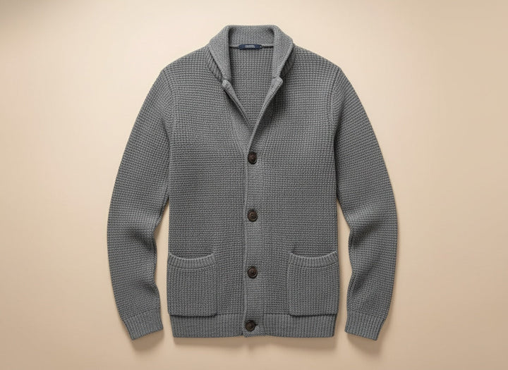 SANDER | CARDIGAN EN LAINE