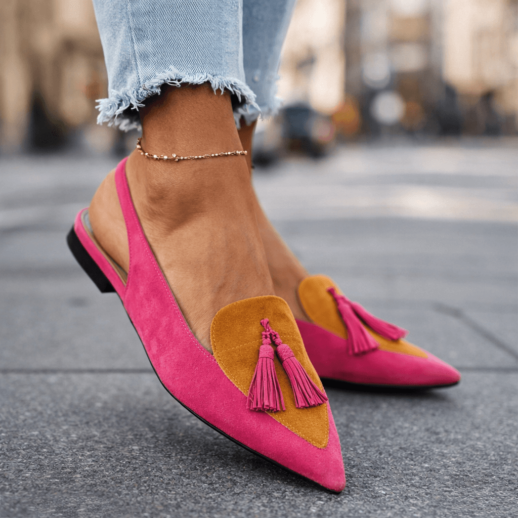 Eliza | Sandales à Franges à Lanières