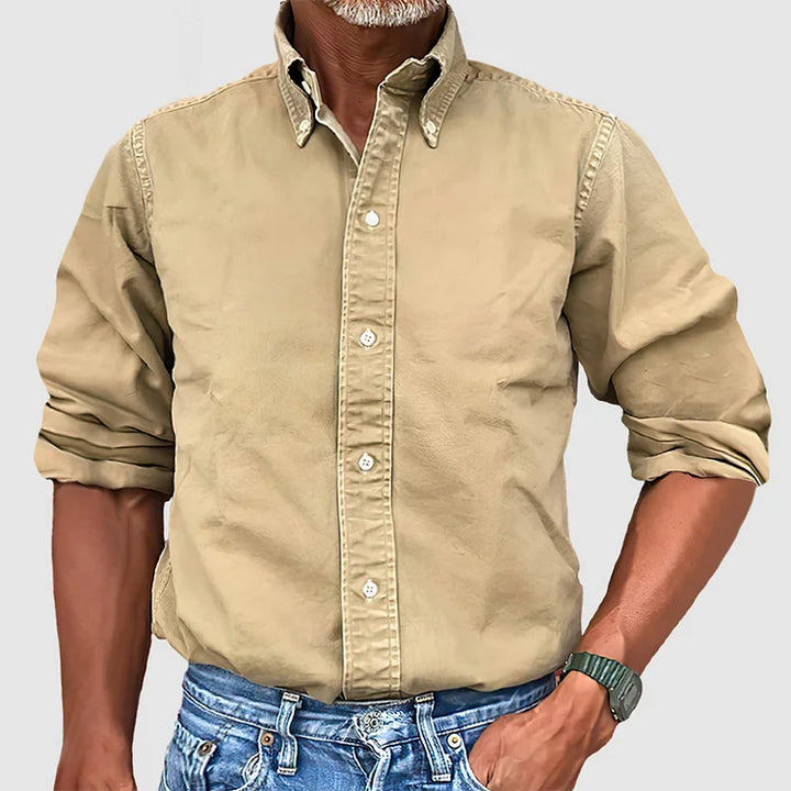 ROBERT | CHEMISE À MANCHES LONGUES ANTI-PLIS