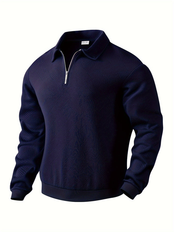 MICHAEL | PULL À MAILLE GÉOMÉTRIQUE