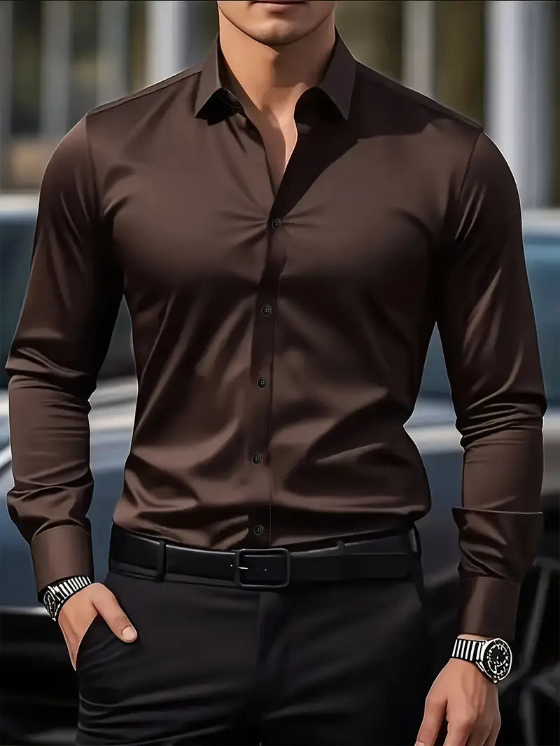 ANTHONY | CHEMISE RESPIRANTE À MANCHES LONGUES