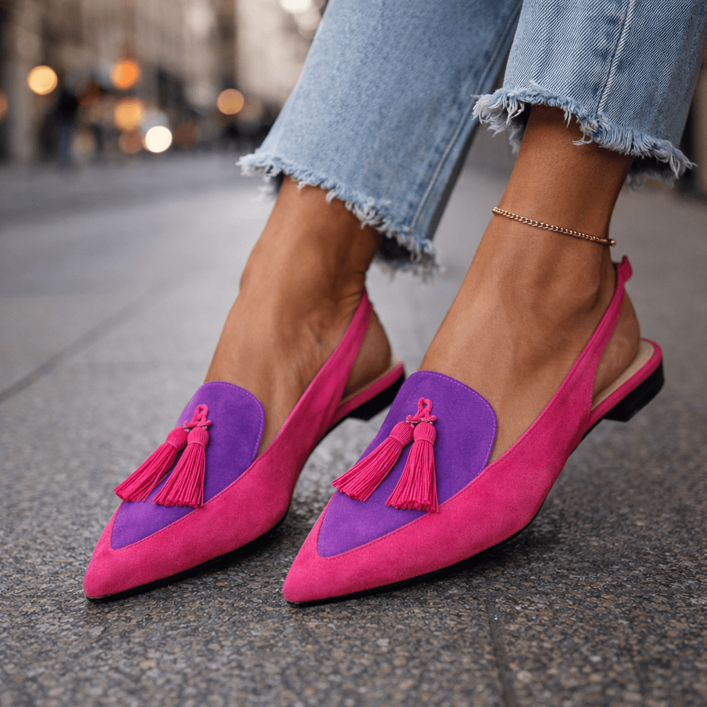 Eliza | Sandales à Franges à Lanières