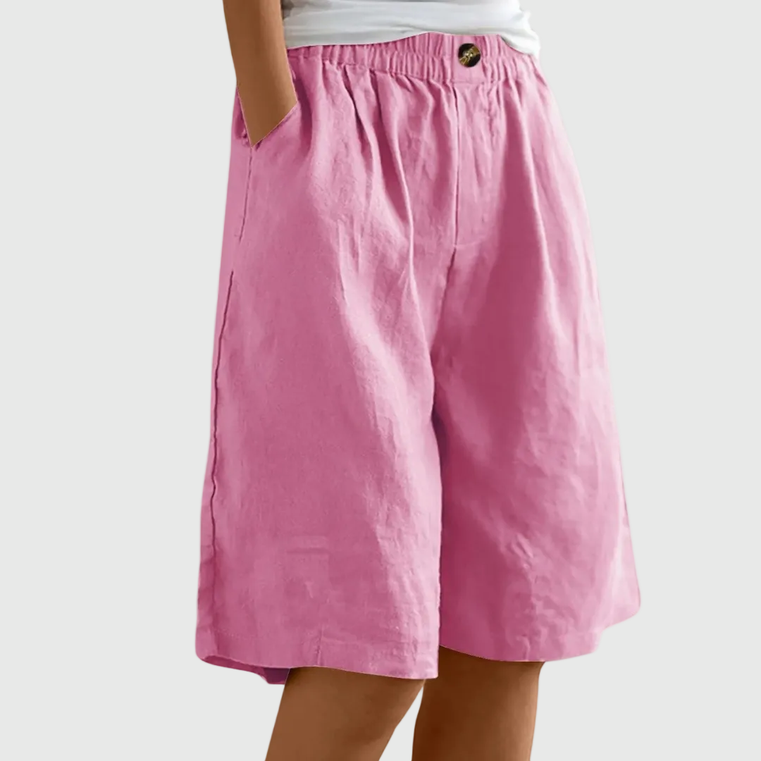 Ella | Shorts Amples Taille Élastique