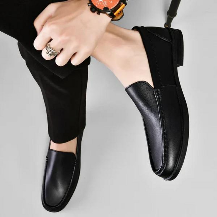Gavin | Italiana Mocassins en Cuir Véritable