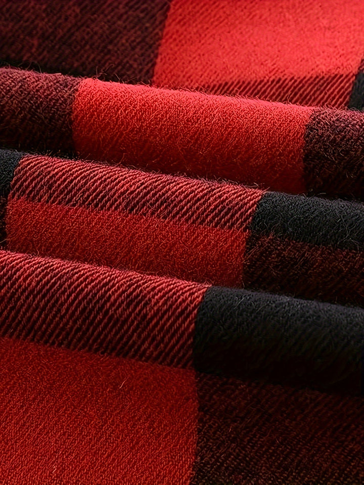Clint | Chemise à Carreaux à Capuche
