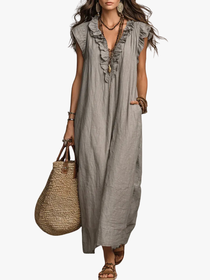 Melinda | Robe Bohemienne Chic et Fluide