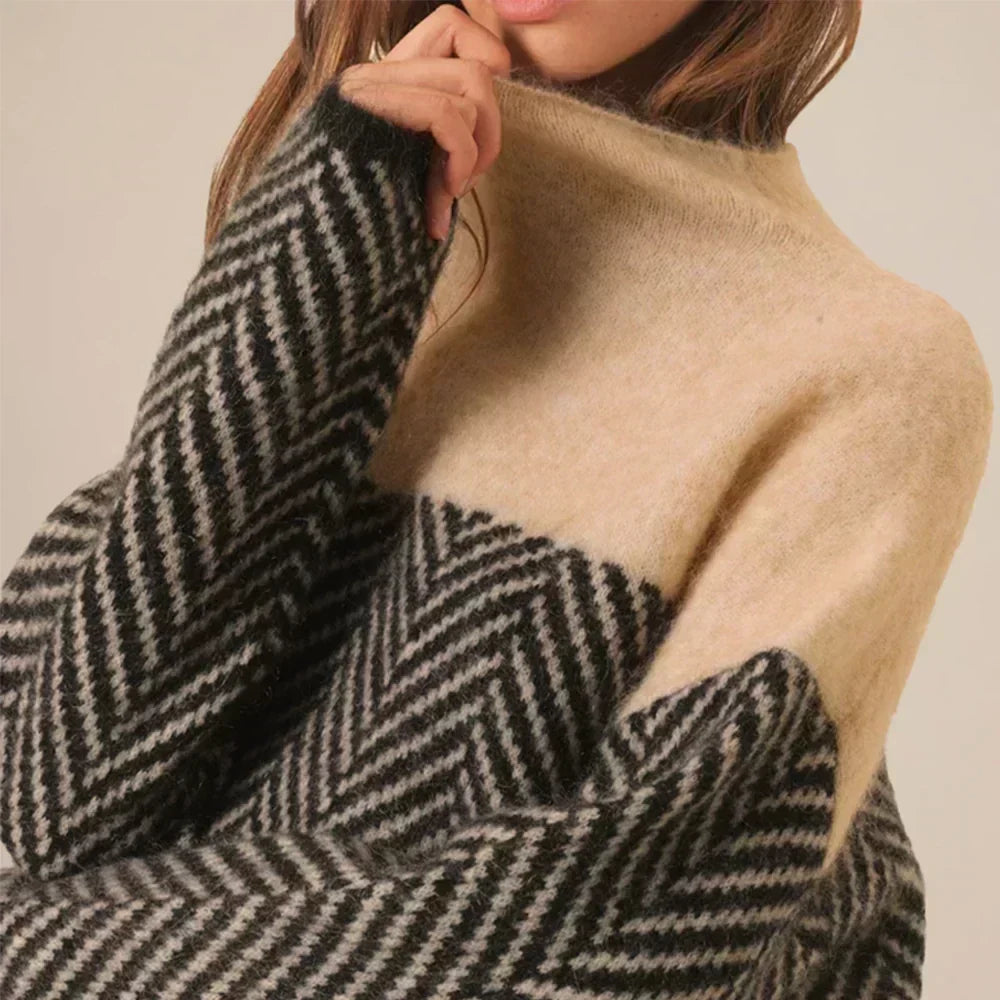 Eva | Pull Tricot Texturé Confortable