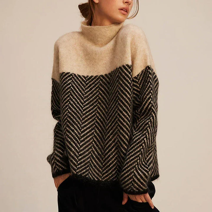 Eva | Pull Tricot Texturé Confortable