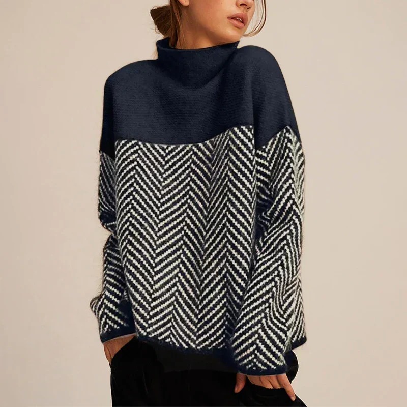 Eva | Pull Tricot Texturé Confortable