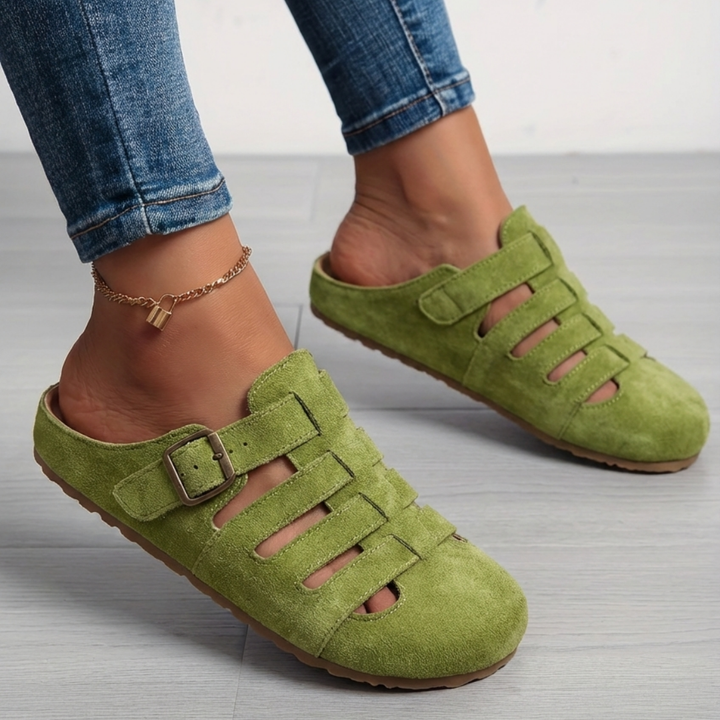 Claire | Sandales Mules Confortables sans Fermeture