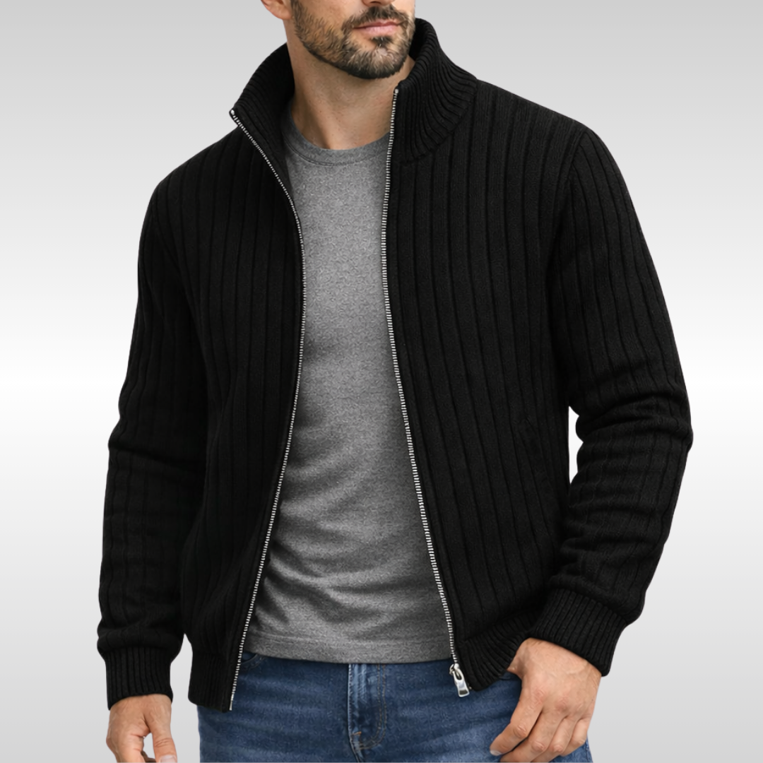 LMARCUS | GILET ZIPPÉ ÉLÉGANT CLASSIQUE