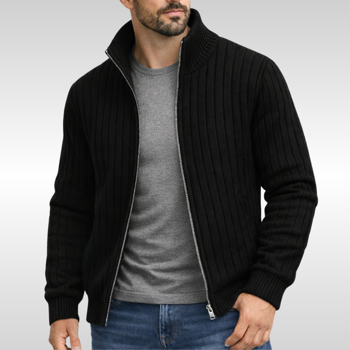 LMARCUS | GILET ZIPPÉ ÉLÉGANT CLASSIQUE