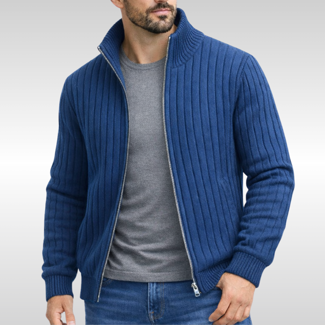 LMARCUS | GILET ZIPPÉ ÉLÉGANT CLASSIQUE
