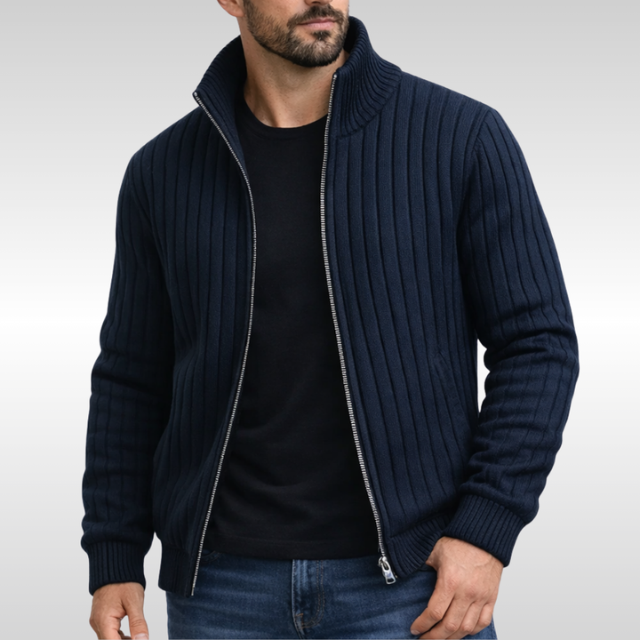 LMARCUS | GILET ZIPPÉ ÉLÉGANT CLASSIQUE