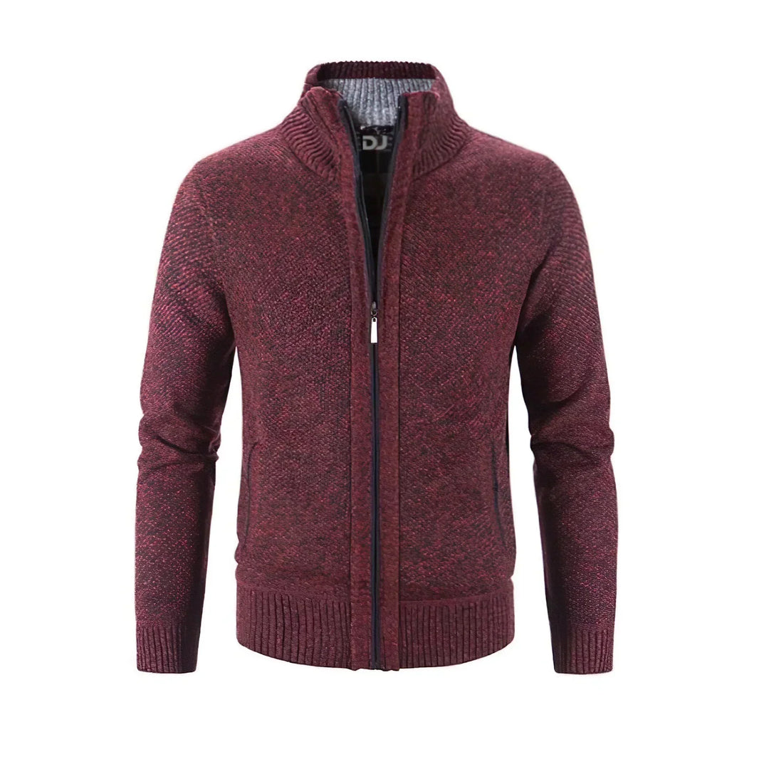 Carl | Cardigan Zippé à la Coupe Ample