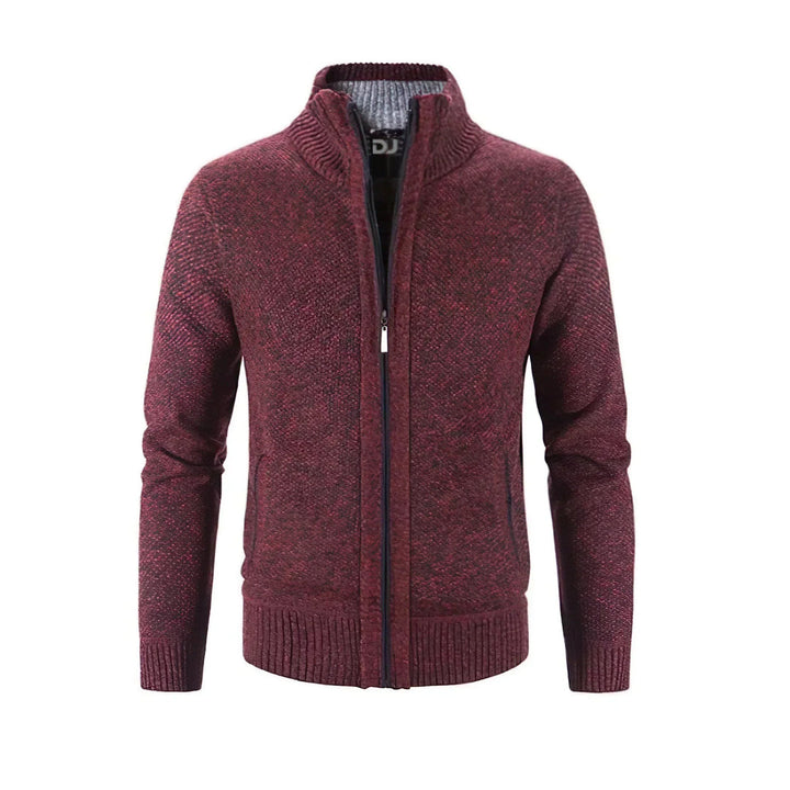 Carl | Cardigan Zippé à la Coupe Ample