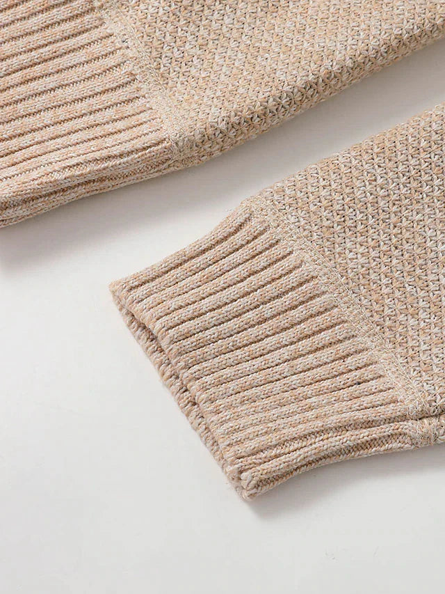 Carl | Cardigan Zippé à la Coupe Ample