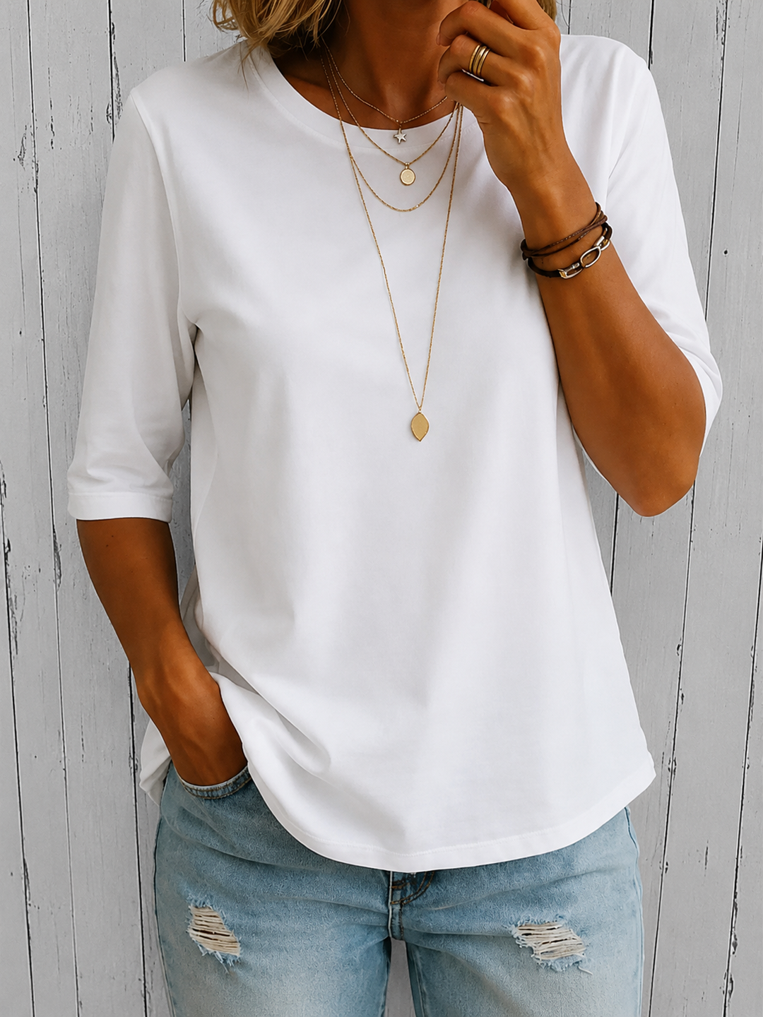 Brianna | T-shirt Confort Couvrant