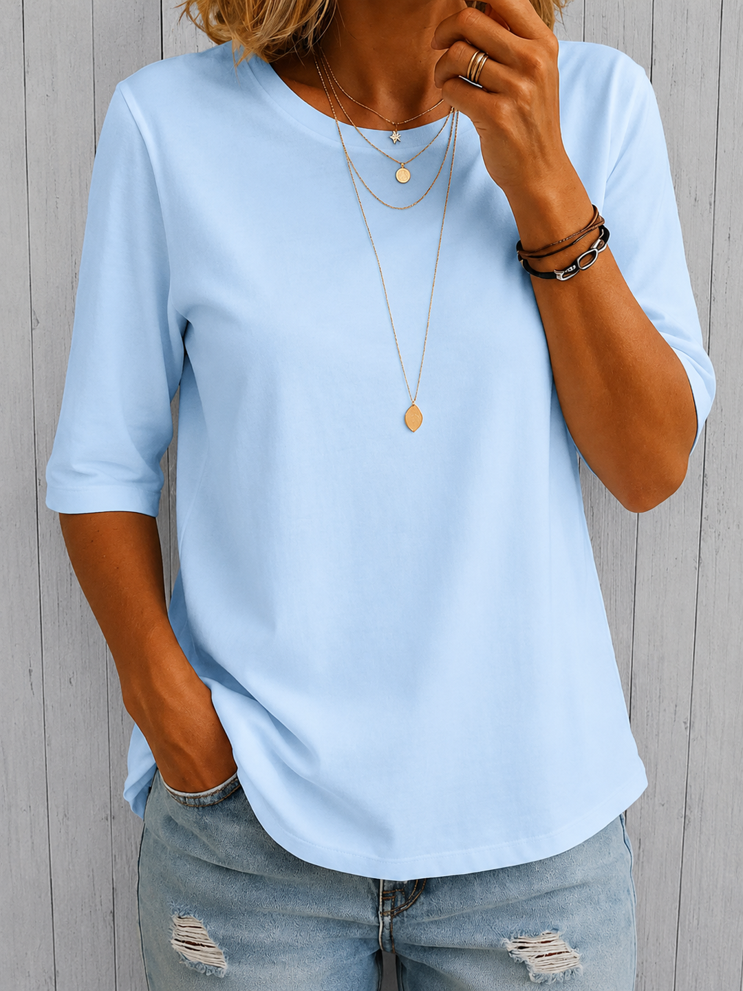 Brianna | T-shirt Confort Couvrant