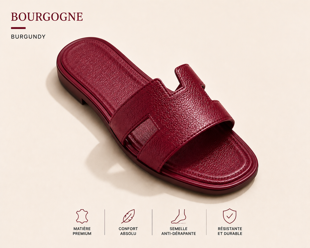 Lorraine | Sandales Plates Pour au Style Estival et Élégant