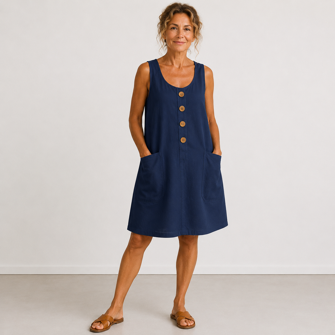 Mandy | Robe en Coton et Lin