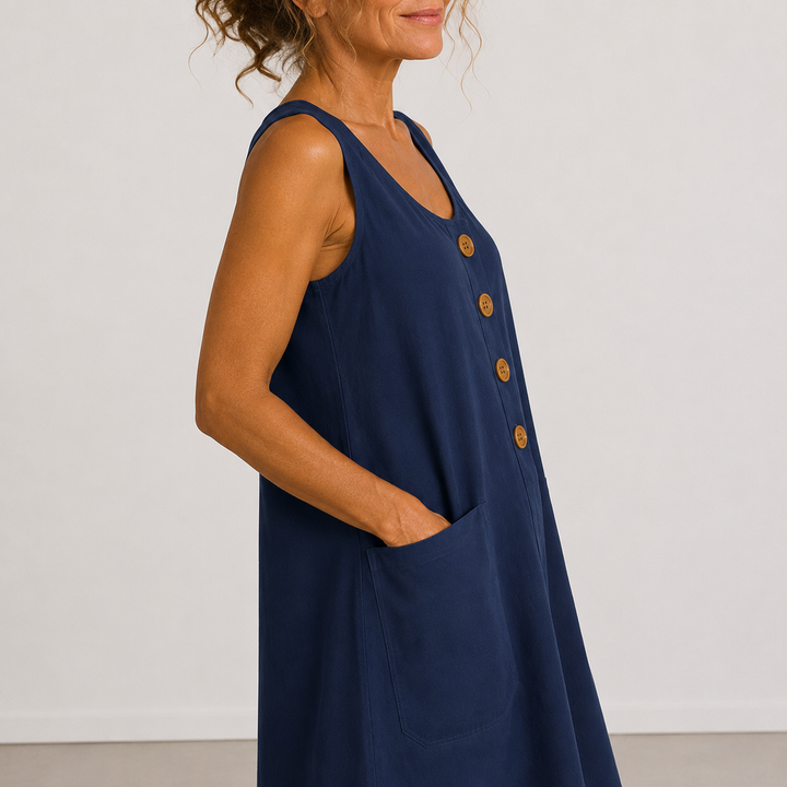 Mandy | Robe en Coton et Lin
