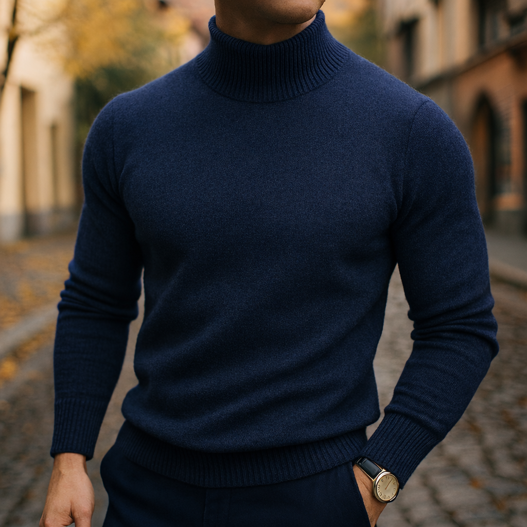 REX | PULL À COL EN LAINE