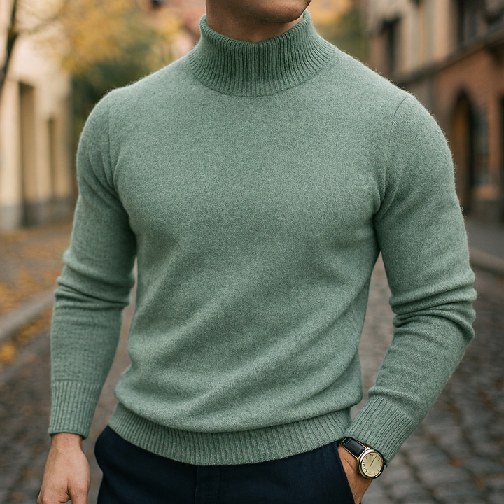 REX | PULL À COL EN LAINE