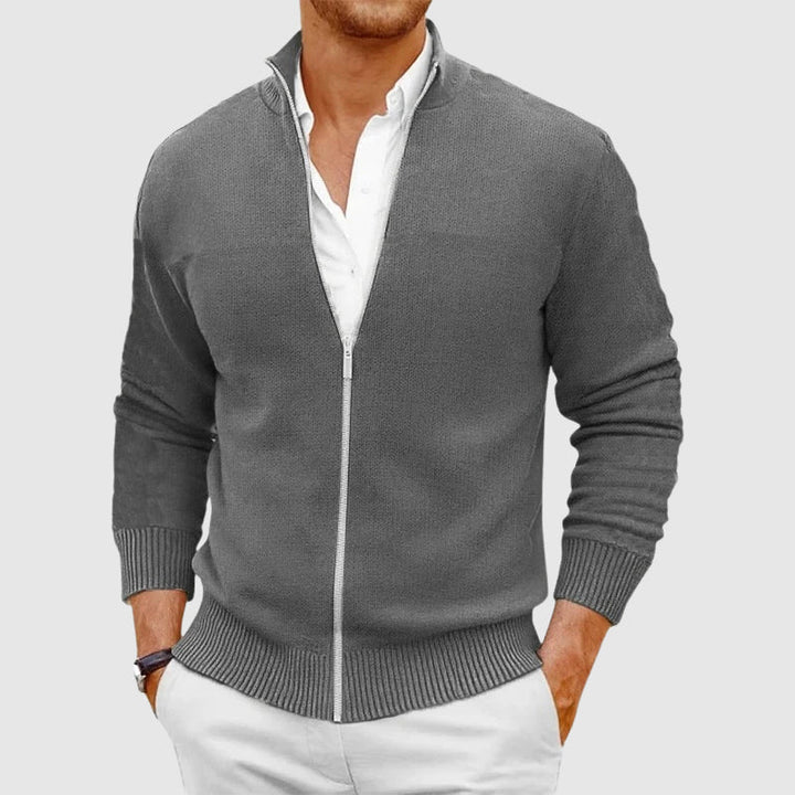 MORRIS | CARDIGAN À ZIP