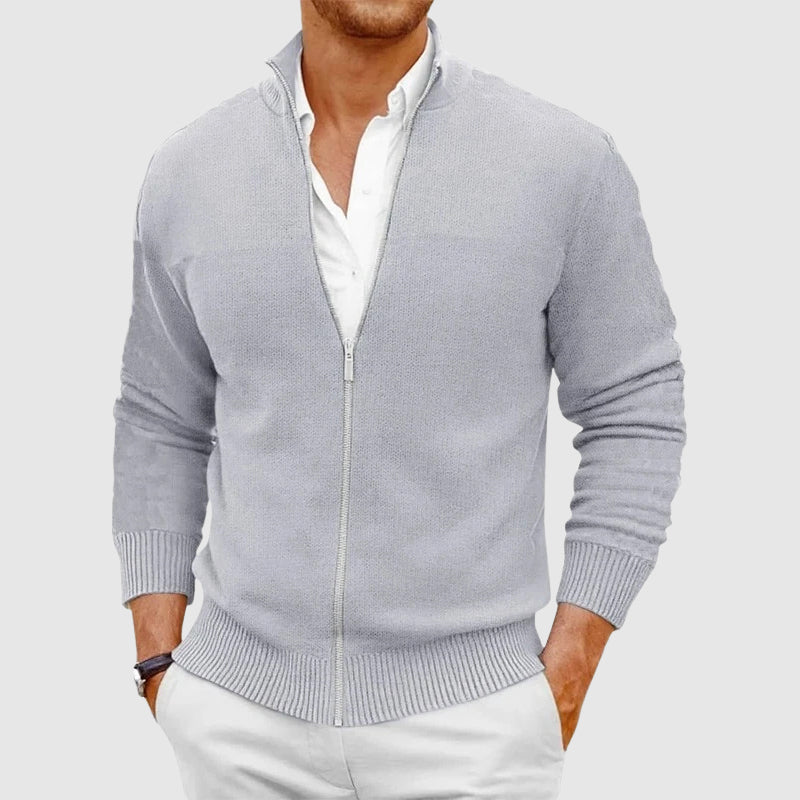 MORRIS | CARDIGAN À ZIP