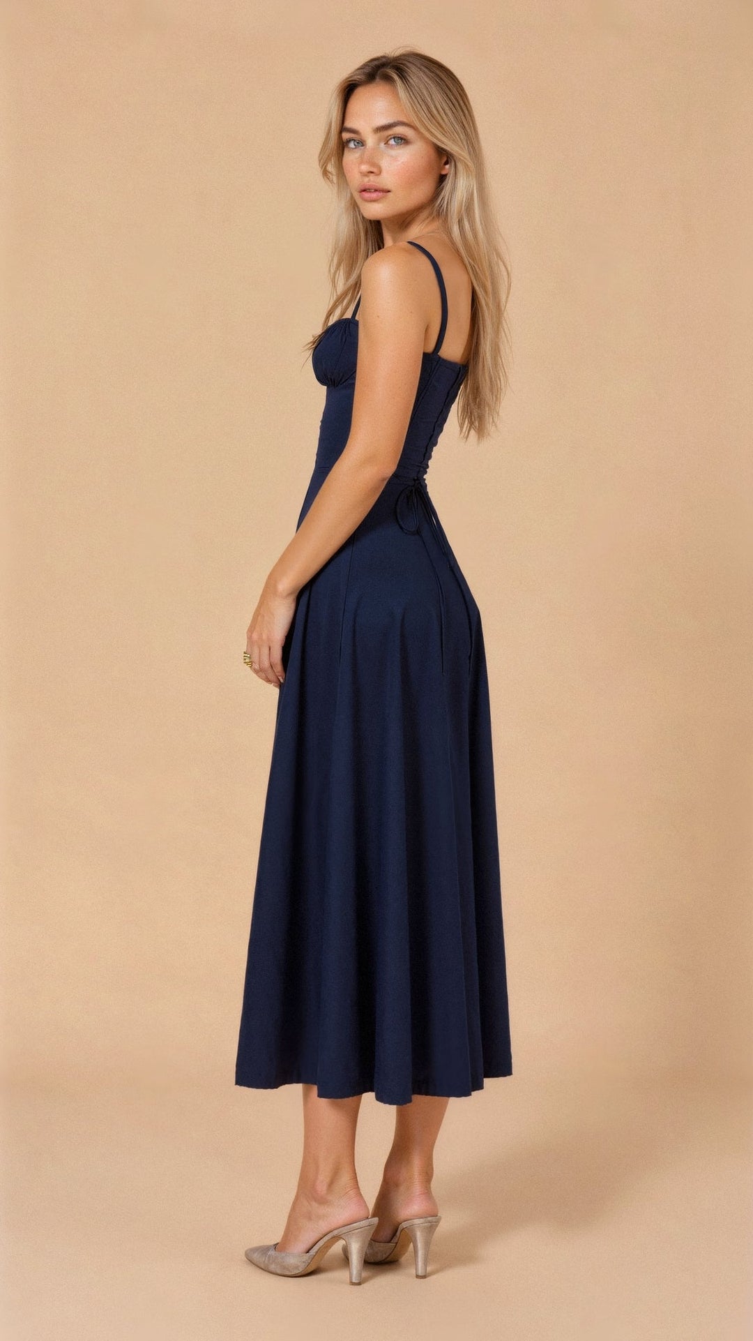 Selena | Robe Midi Fleurie