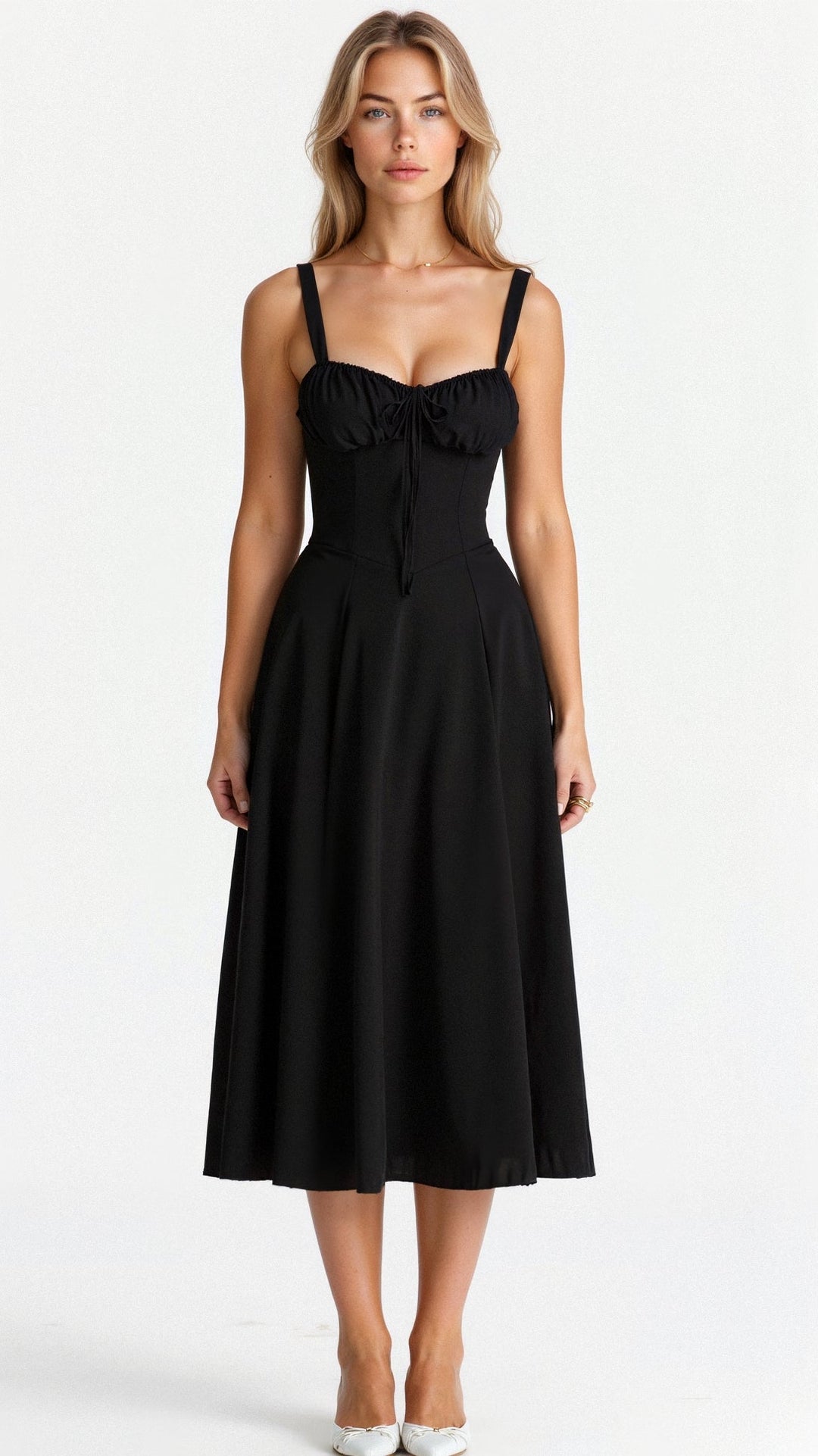 Selena | Robe Midi Fleurie