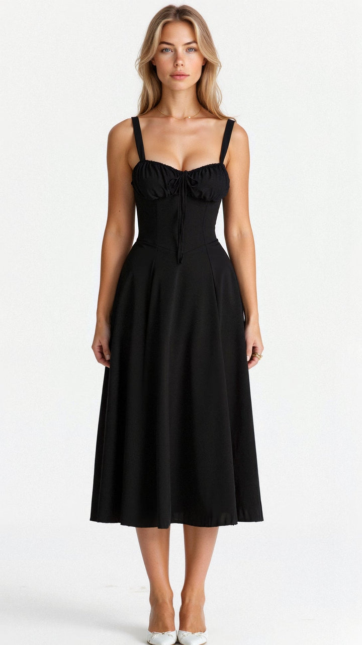 Selena | Robe Midi Fleurie