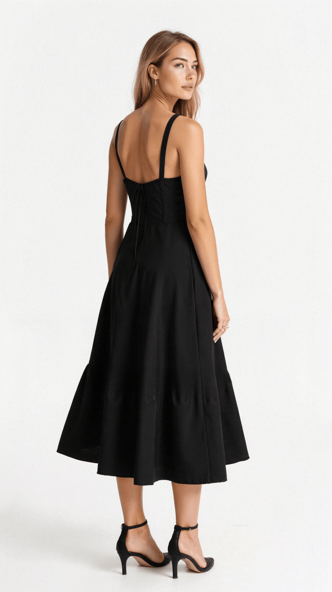 Selena | Robe Midi Fleurie
