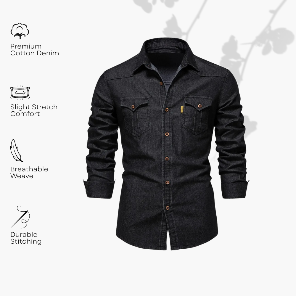 ARIES | CHEMISE EN DENIM POUR HOMME