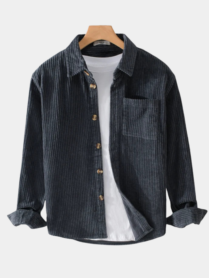 BOBBY | CHEMISE EN VELOURS CÔTELÉ