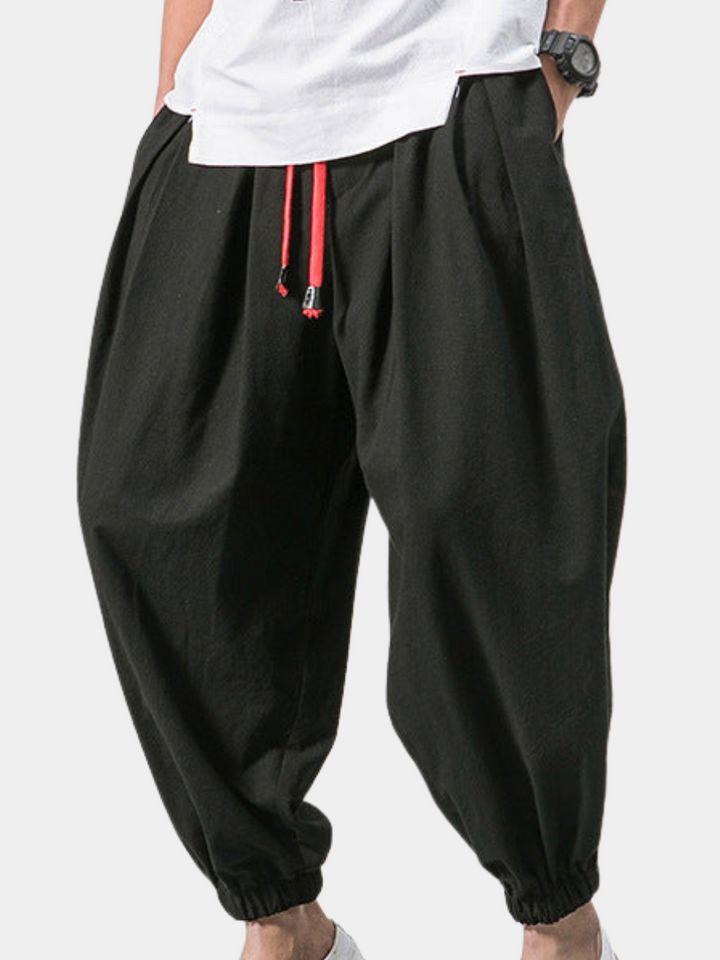 PAU | PANTALONS OVERSIZE EN COTON